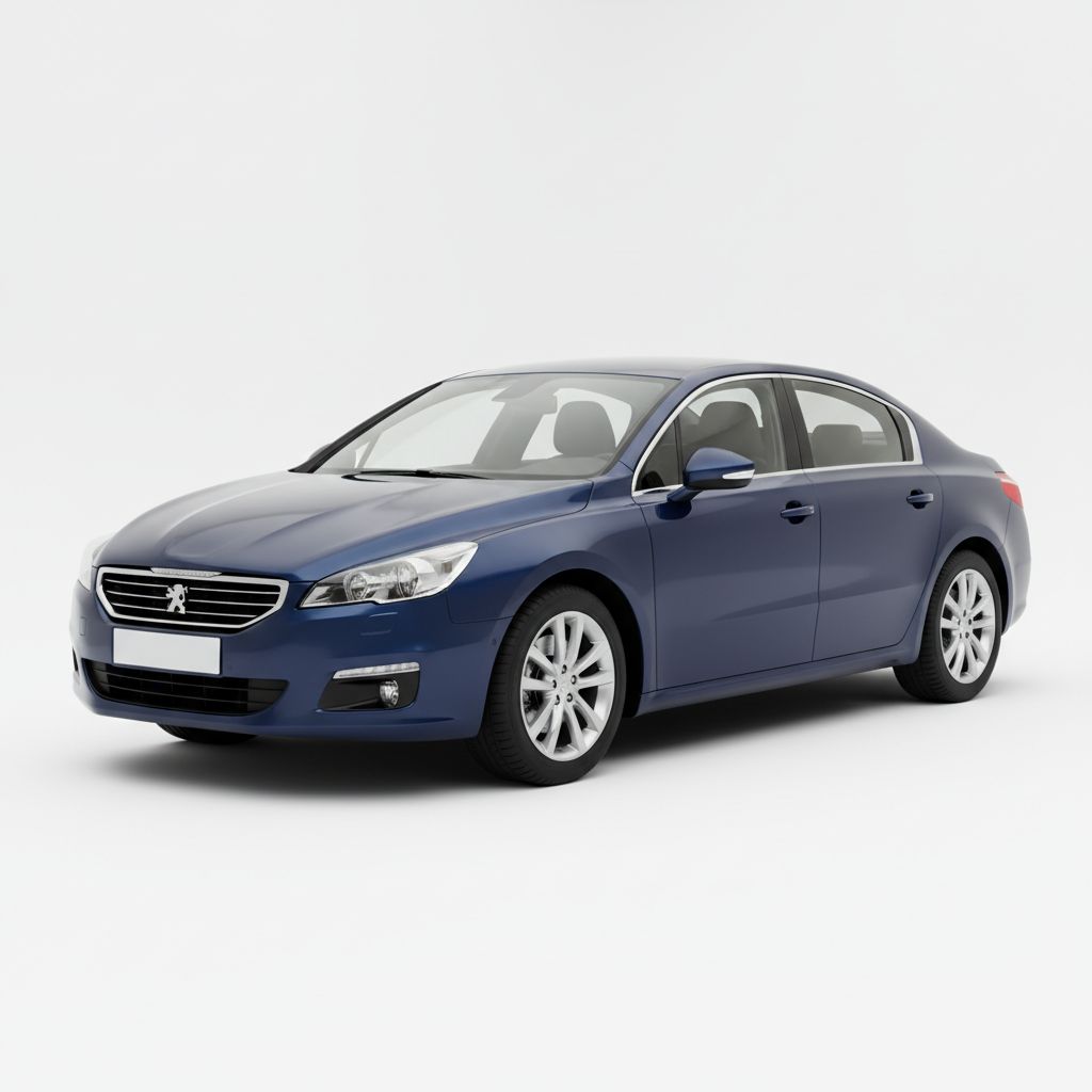 Peugeot 508 I 2010 — widok boczny