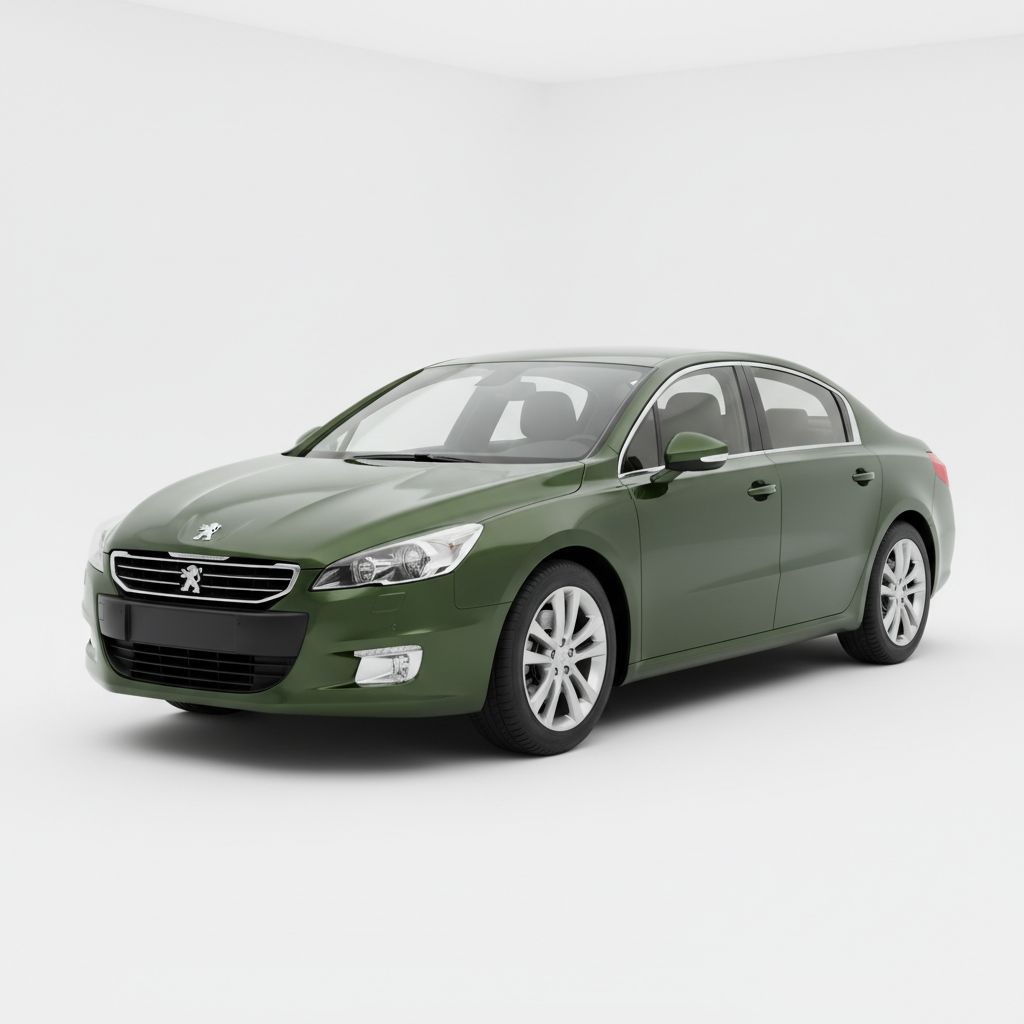 Peugeot 508 I 2010 — widok boczny