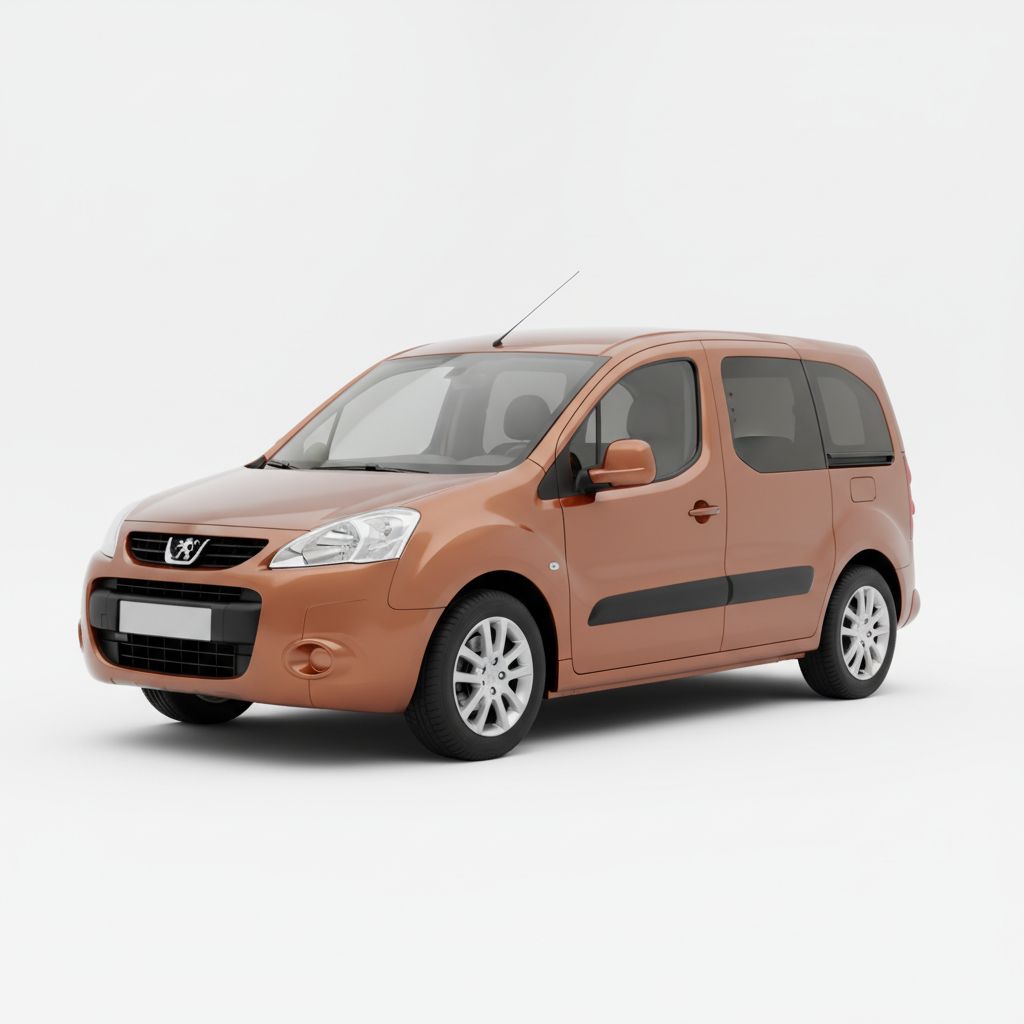 Peugeot Partner II 2008 — widok boczny