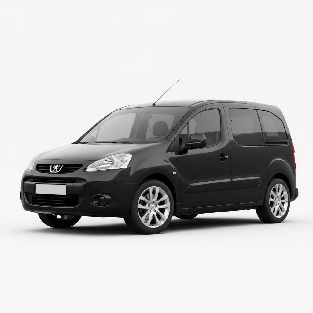 Peugeot Partner II 2008 — widok boczny