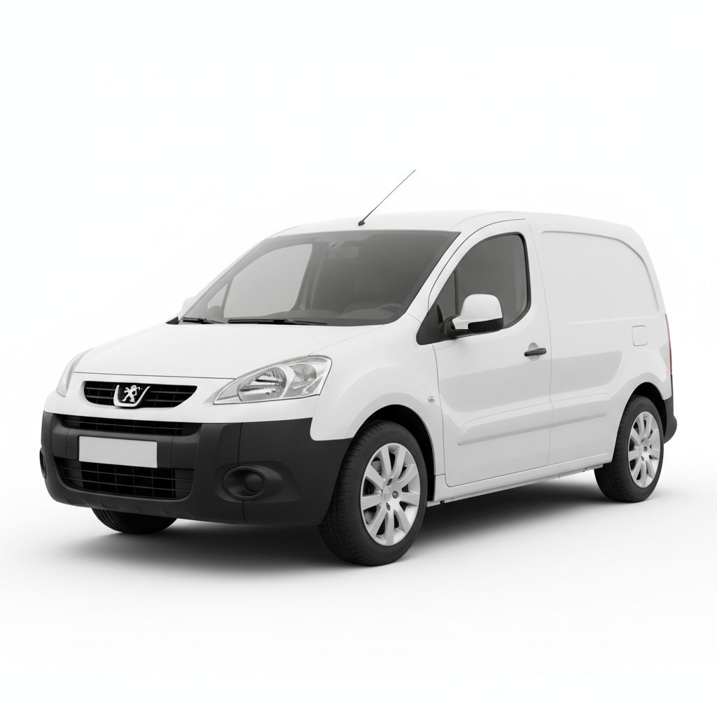 Peugeot Partner II 2014 — widok boczny