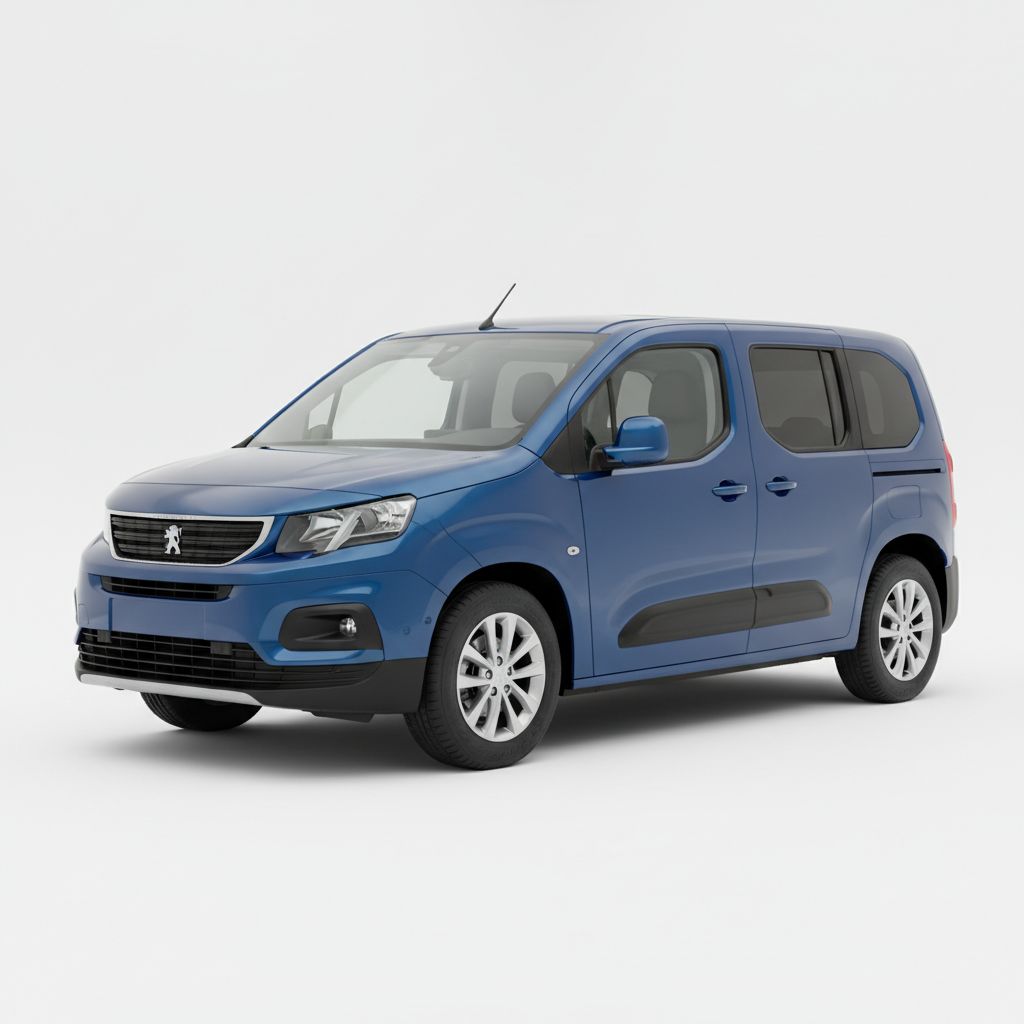 Peugeot Rifter Mk1 2018 — widok boczny