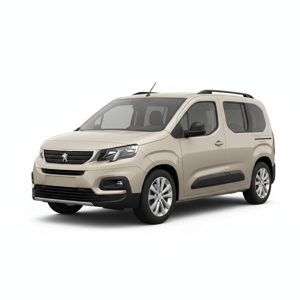 Peugeot Rifter Mk1 2018 — widok boczny