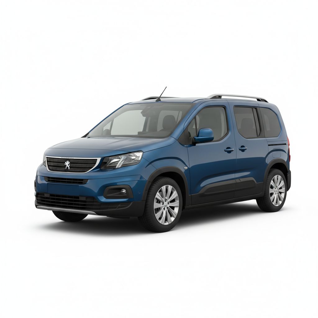 Peugeot Rifter Mk1 2018 — widok boczny