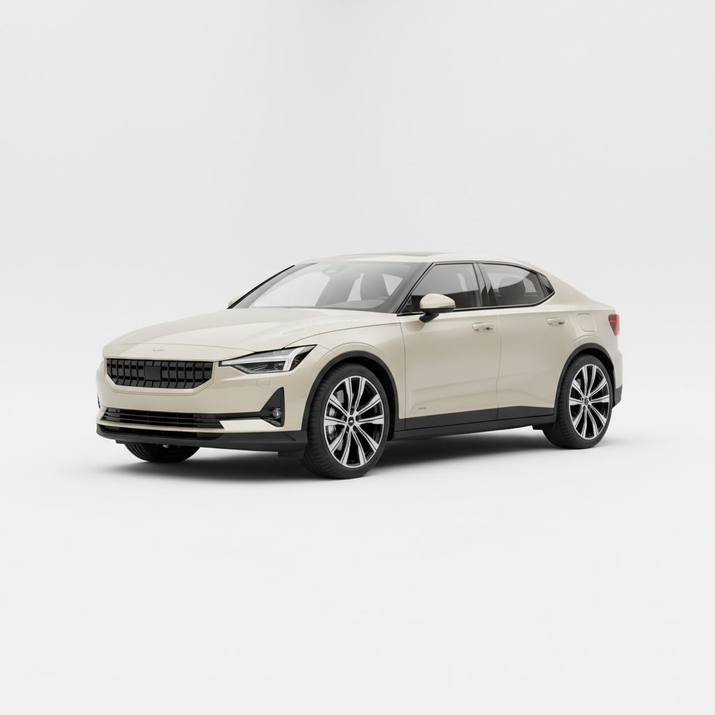 Polestar 2 Mk1 2020 — widok boczny