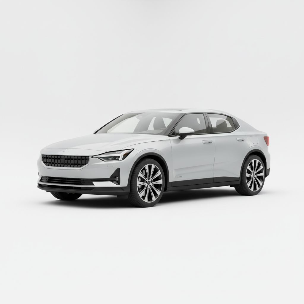 Polestar 2 Mk1 2020 — widok boczny
