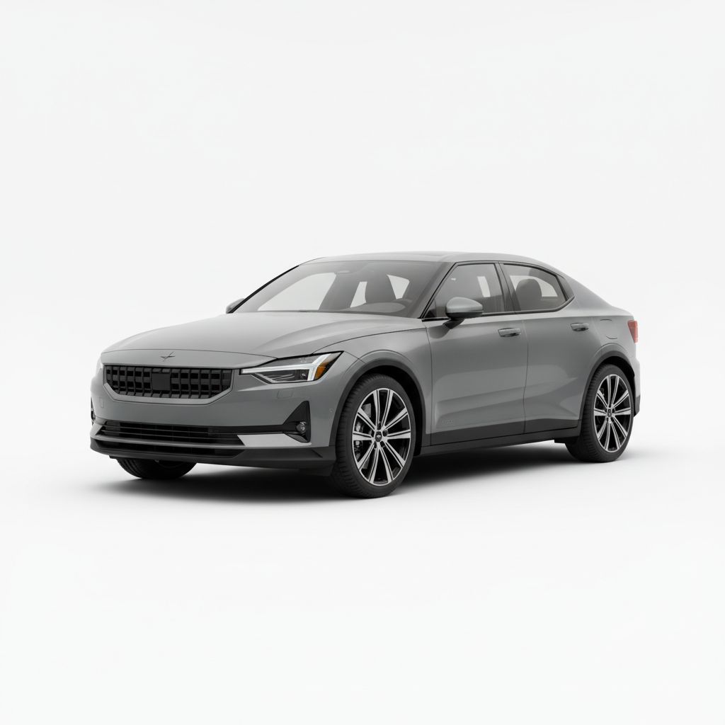 Polestar 2 Mk1 2020 — widok boczny