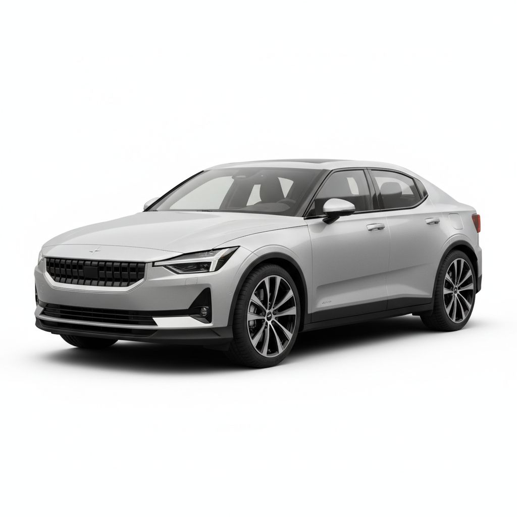 Polestar 2 Mk1 2020 — widok boczny