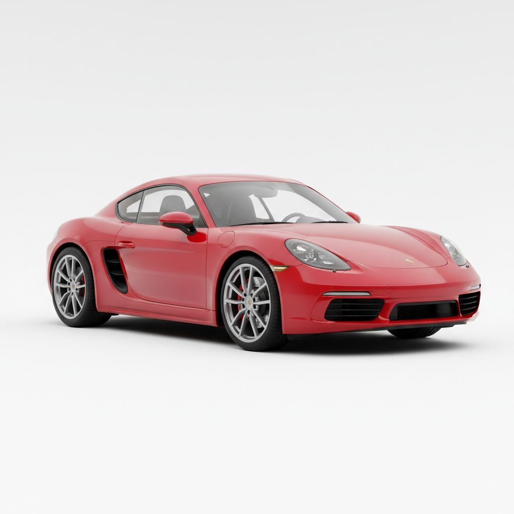 Porsche 718 Cayman 982 2016 — widok boczny
