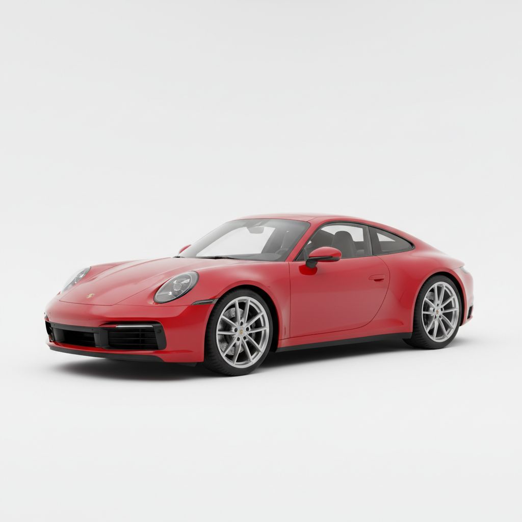 Porsche 911 992 2019 — widok boczny