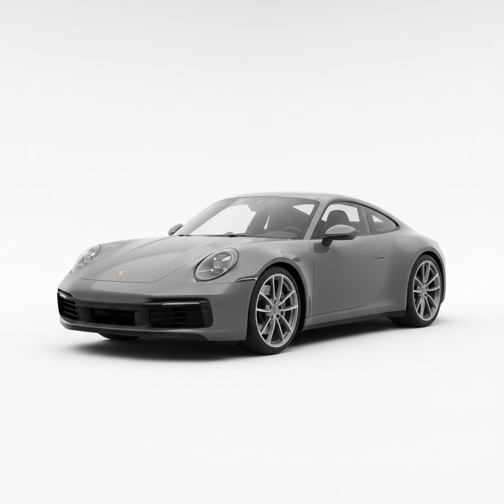 Porsche 911 992 2019 — widok boczny