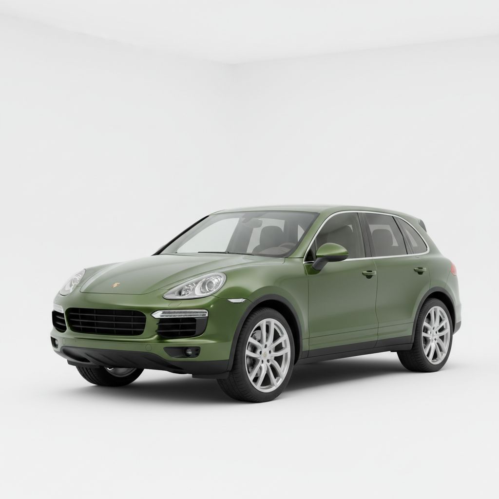 Porsche Cayenne E2 2010 — widok boczny