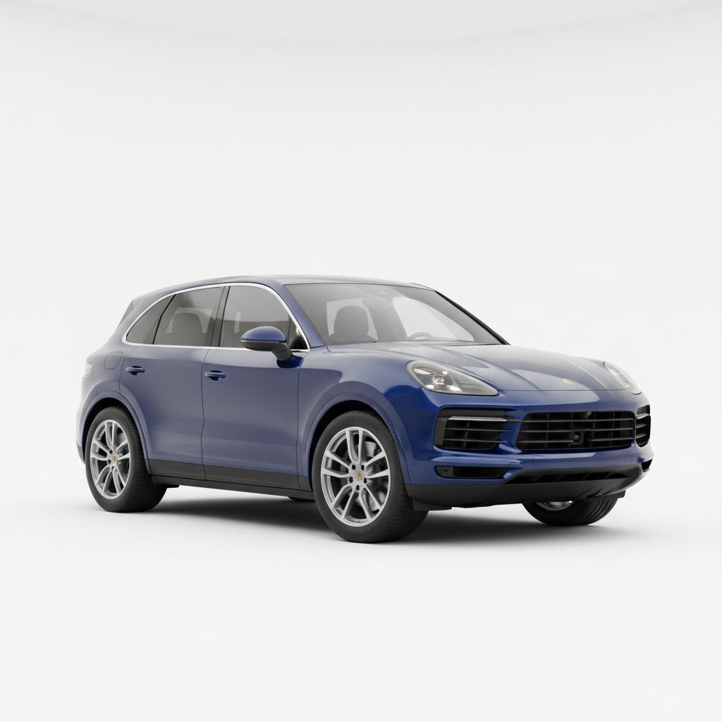 Porsche Cayenne E3 2018 — widok boczny