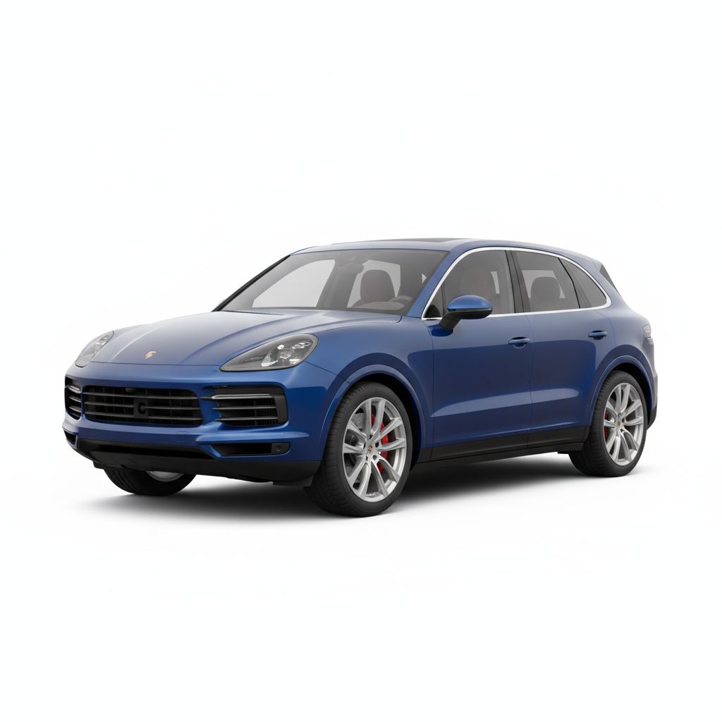 Porsche Cayenne E3 2018 — widok boczny