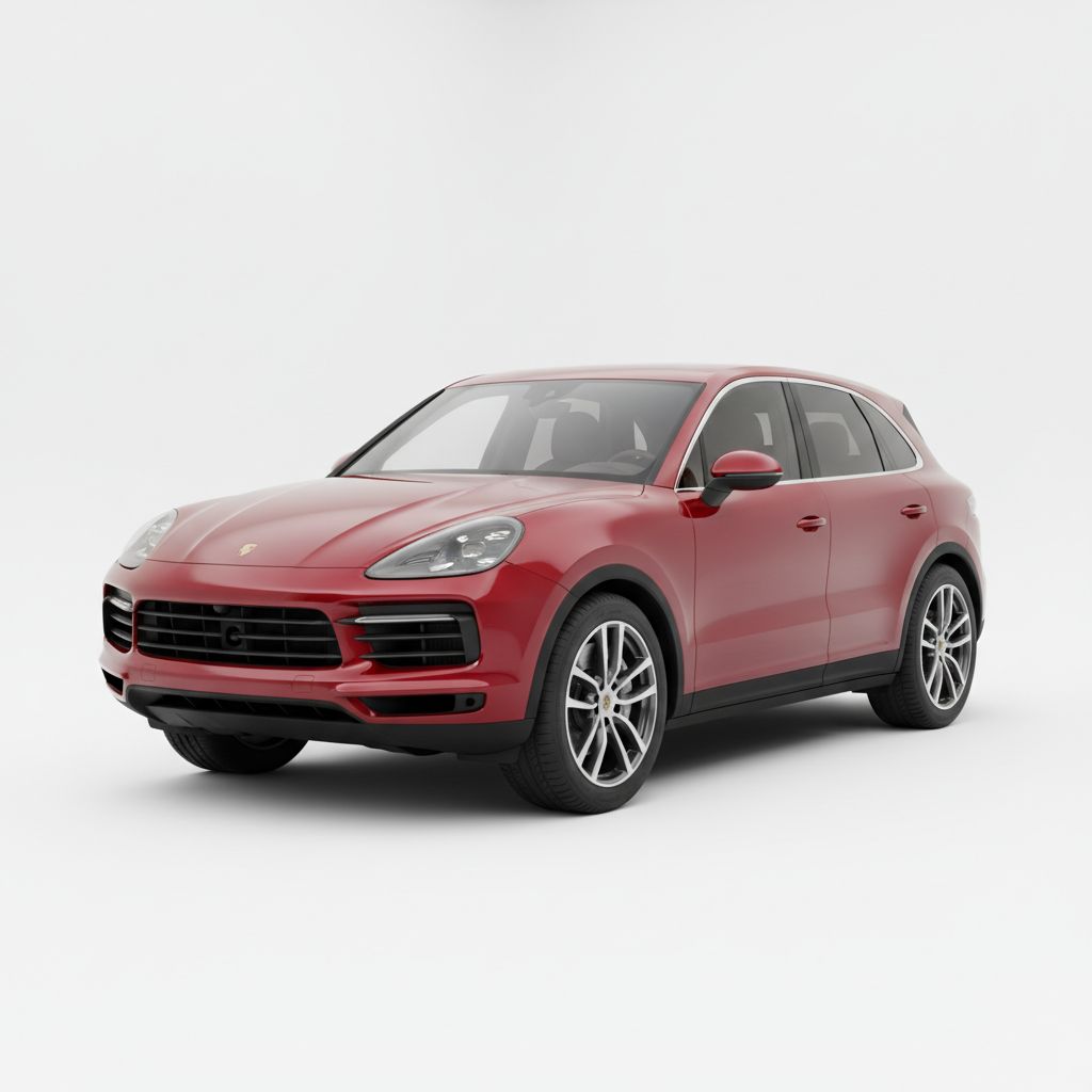 Porsche Cayenne E3 2018 — widok boczny
