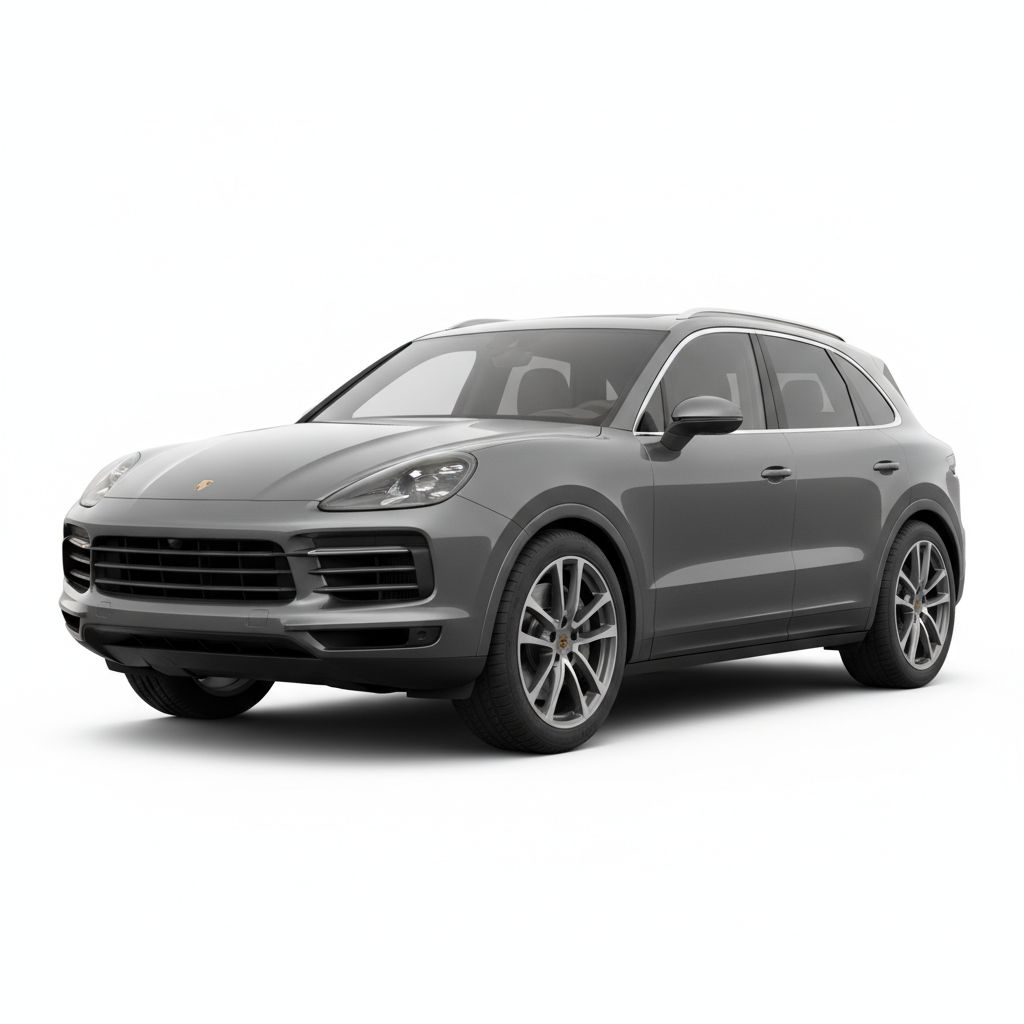 Porsche Cayenne E3 2018 — widok boczny