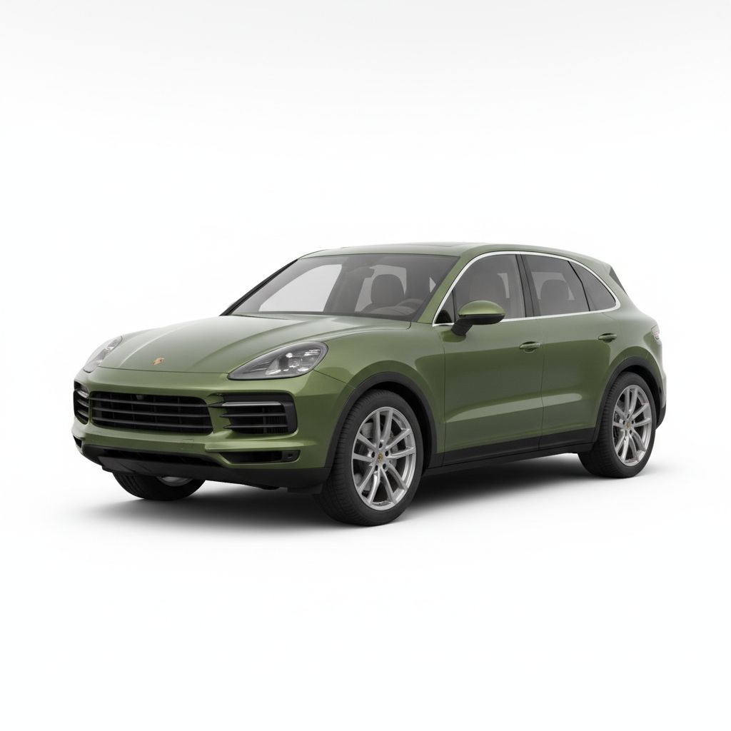 Porsche Cayenne E3 2018 — widok boczny