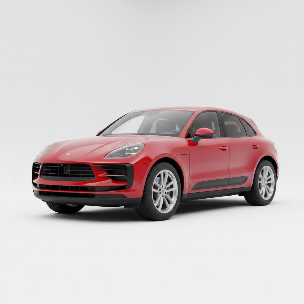 Porsche Macan EV 2025 — widok boczny