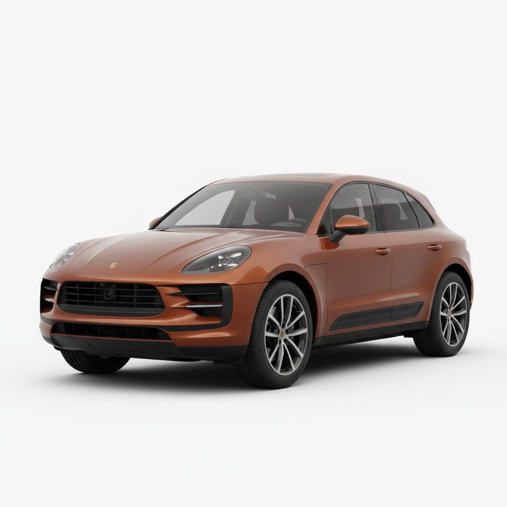 Porsche Macan EV 2025 — widok boczny