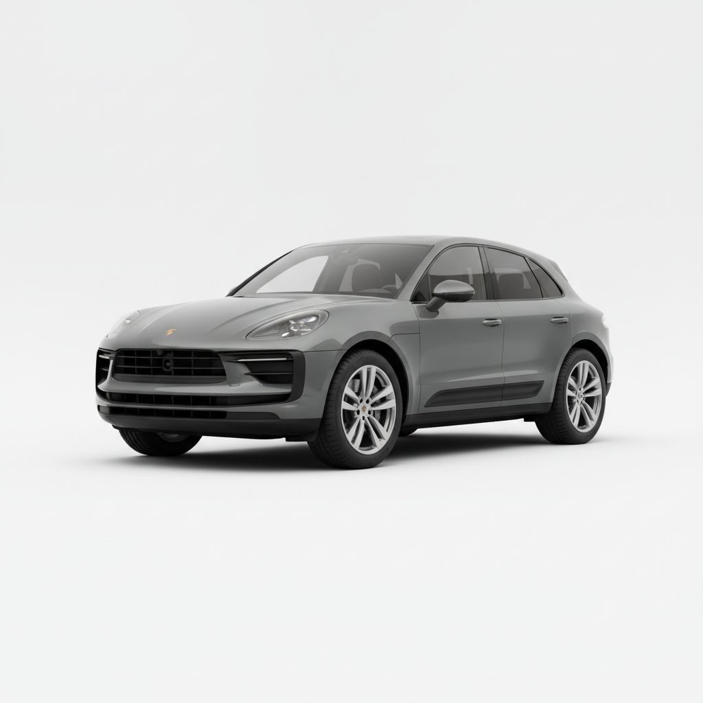 Porsche Macan EV 2025 — widok boczny