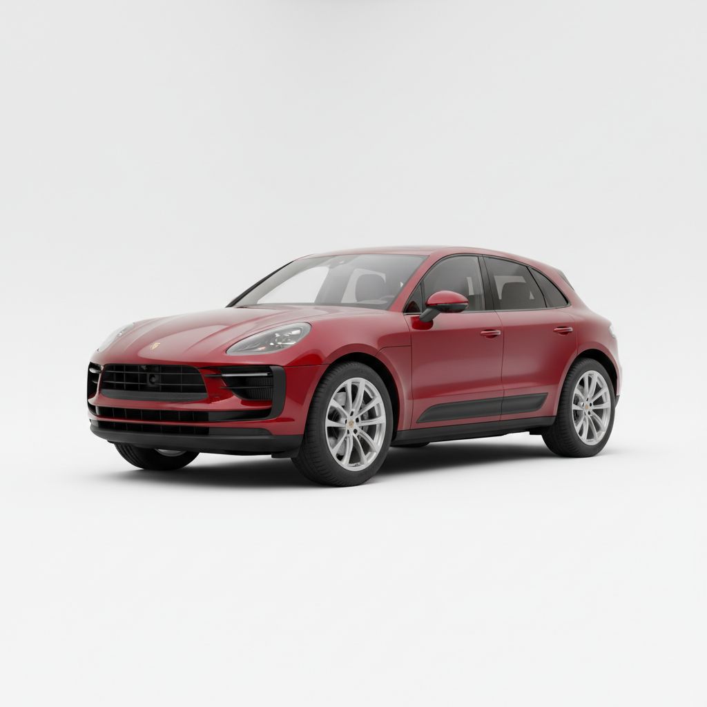 Porsche Macan EV 2025 — widok boczny