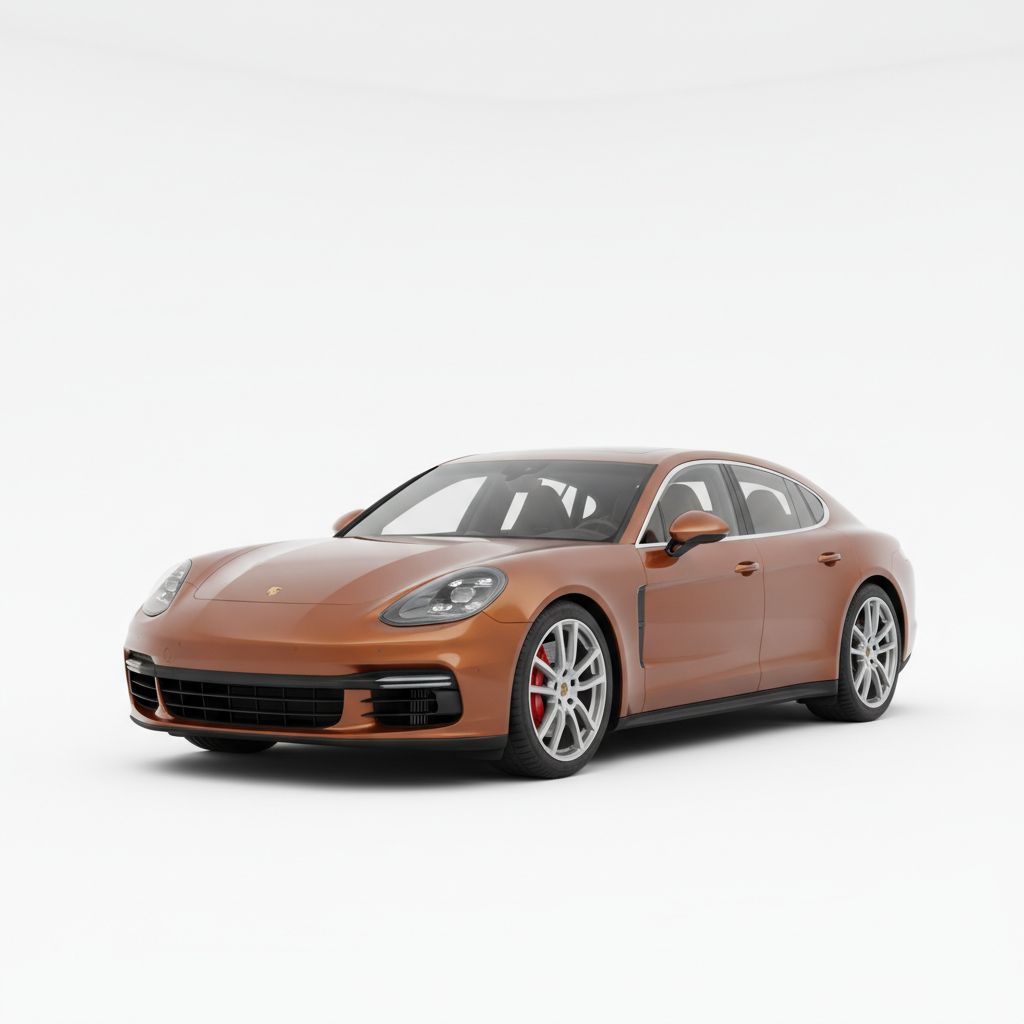 Porsche Panamera 971 2016 — widok boczny