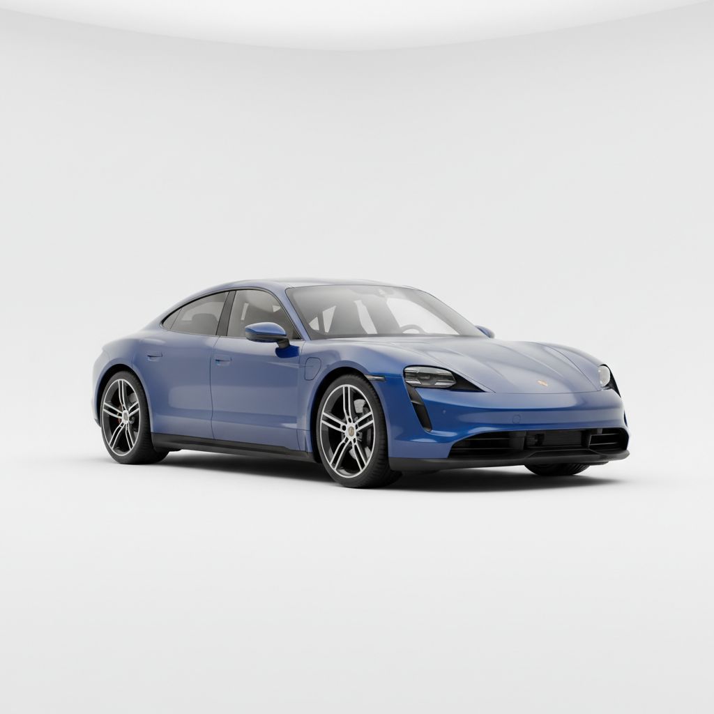 Porsche Taycan 9J1 2019 — widok boczny