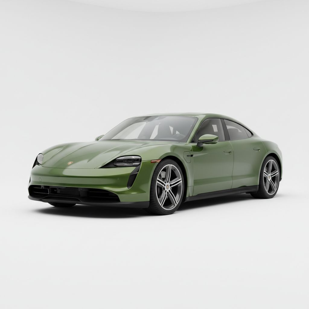 Porsche Taycan 9J1 2019 — widok boczny
