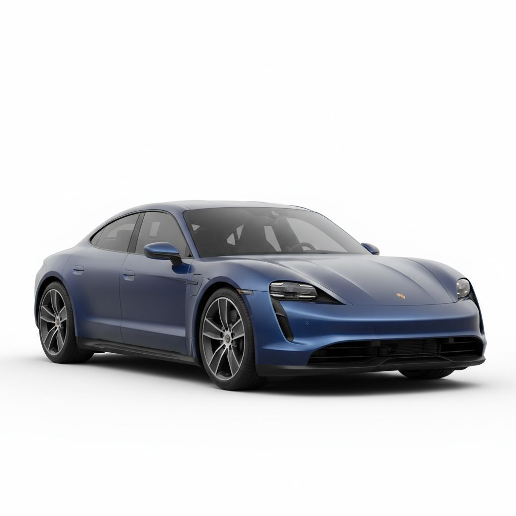 Porsche Taycan 9J1 2019 — widok boczny