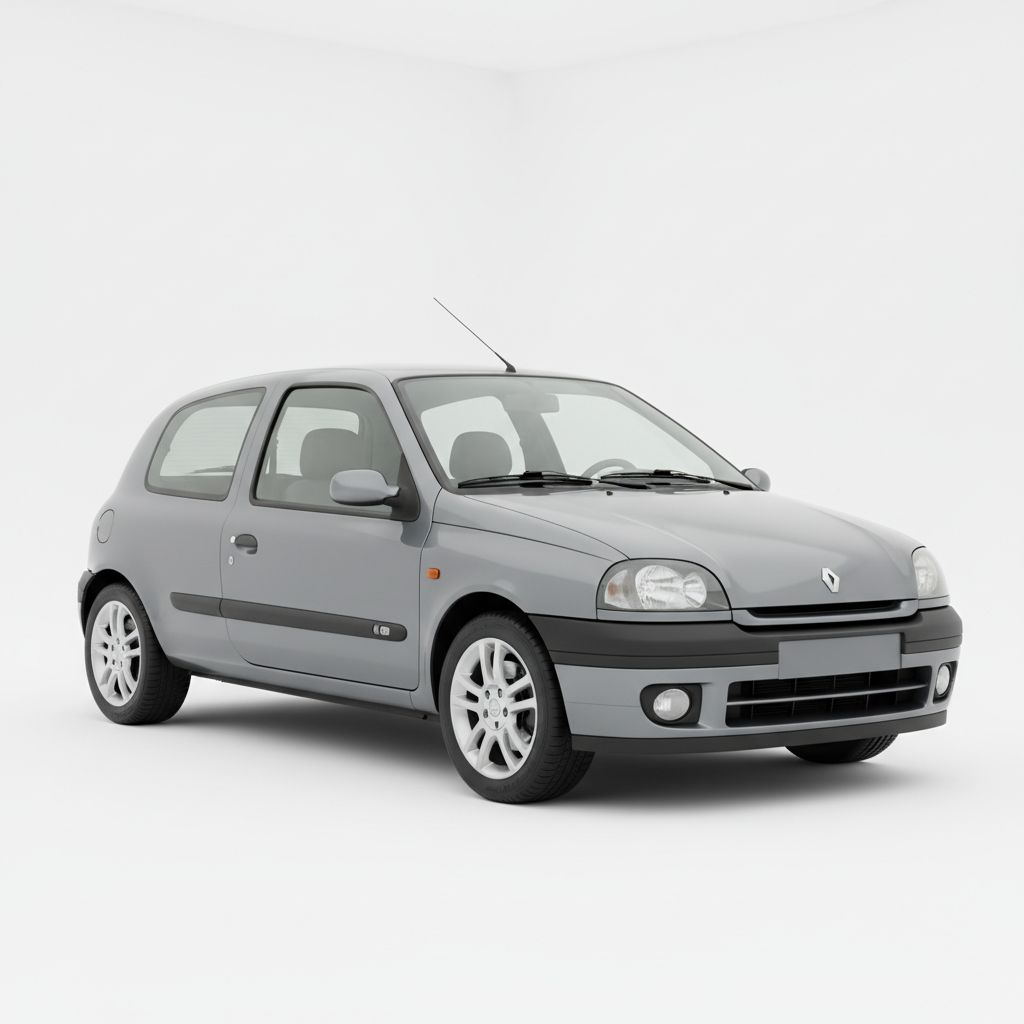 Renault Clio II 1998 — widok boczny