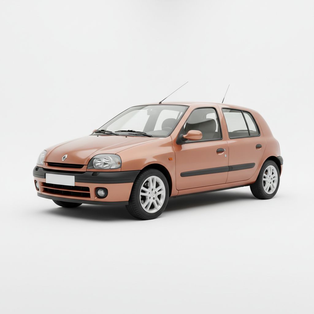 Renault Clio II 1998 — widok boczny