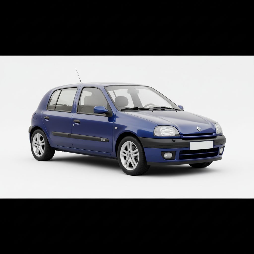 Renault Clio II 1998 — widok boczny