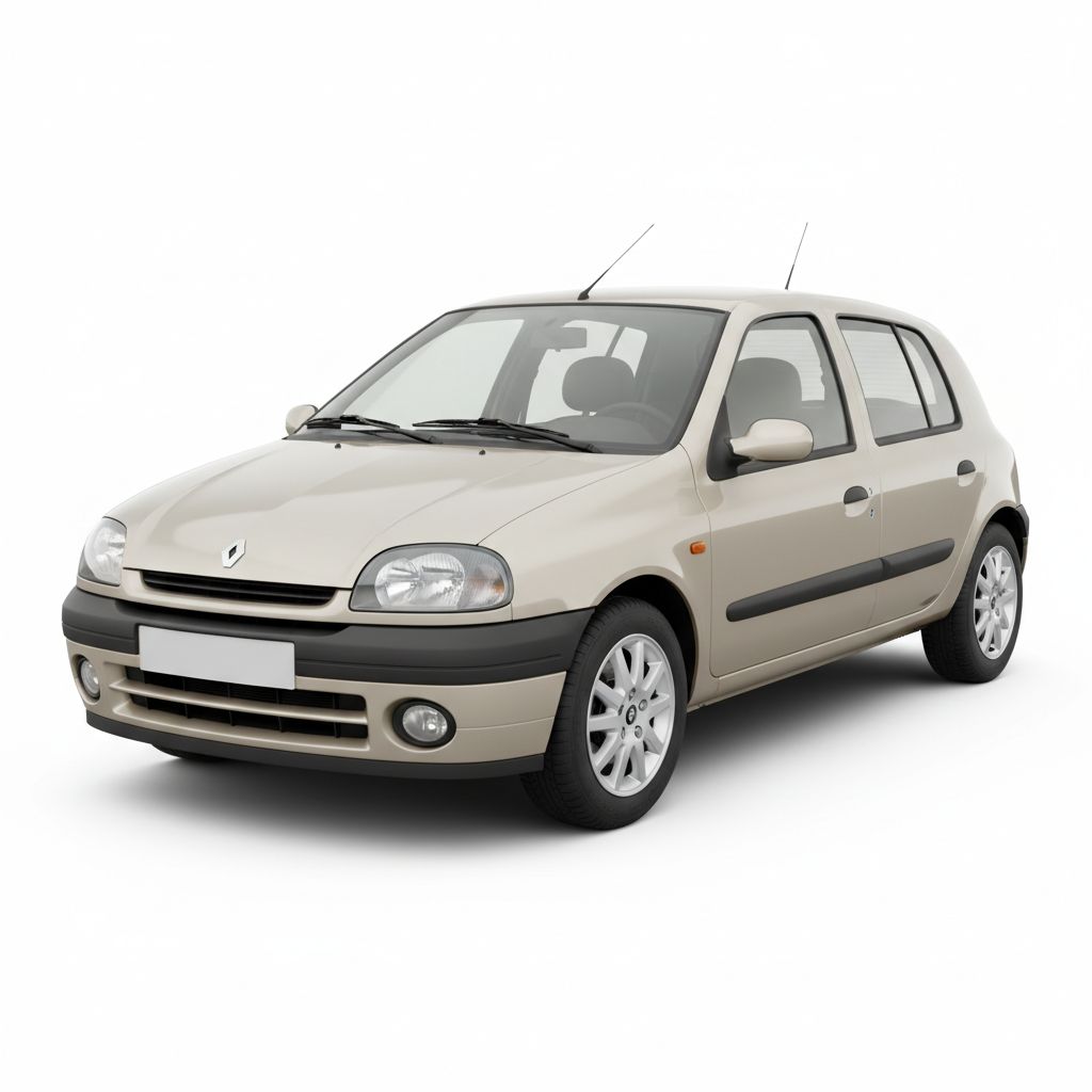 Renault Clio II 1998 — widok boczny