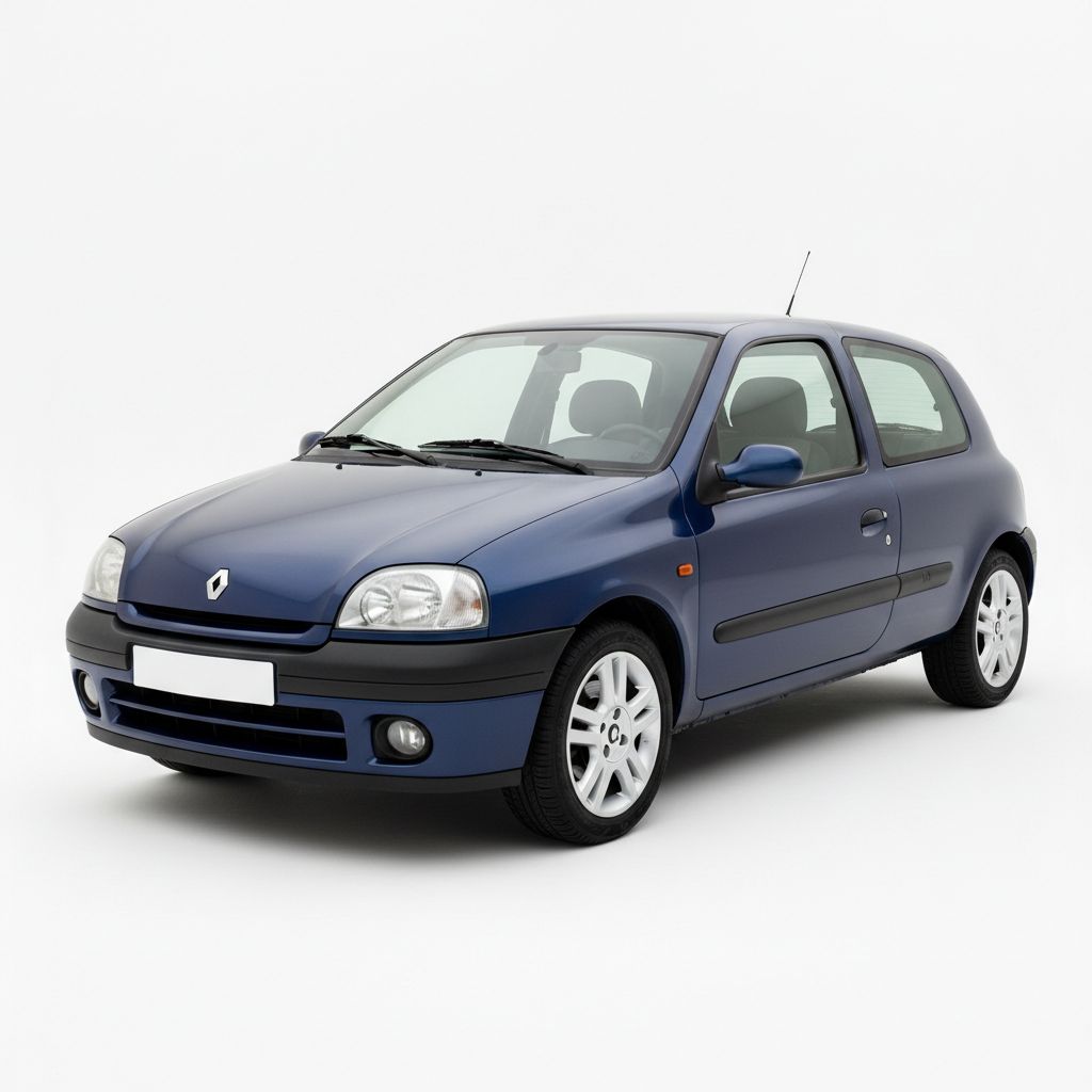 Renault Clio II 1998 — widok boczny