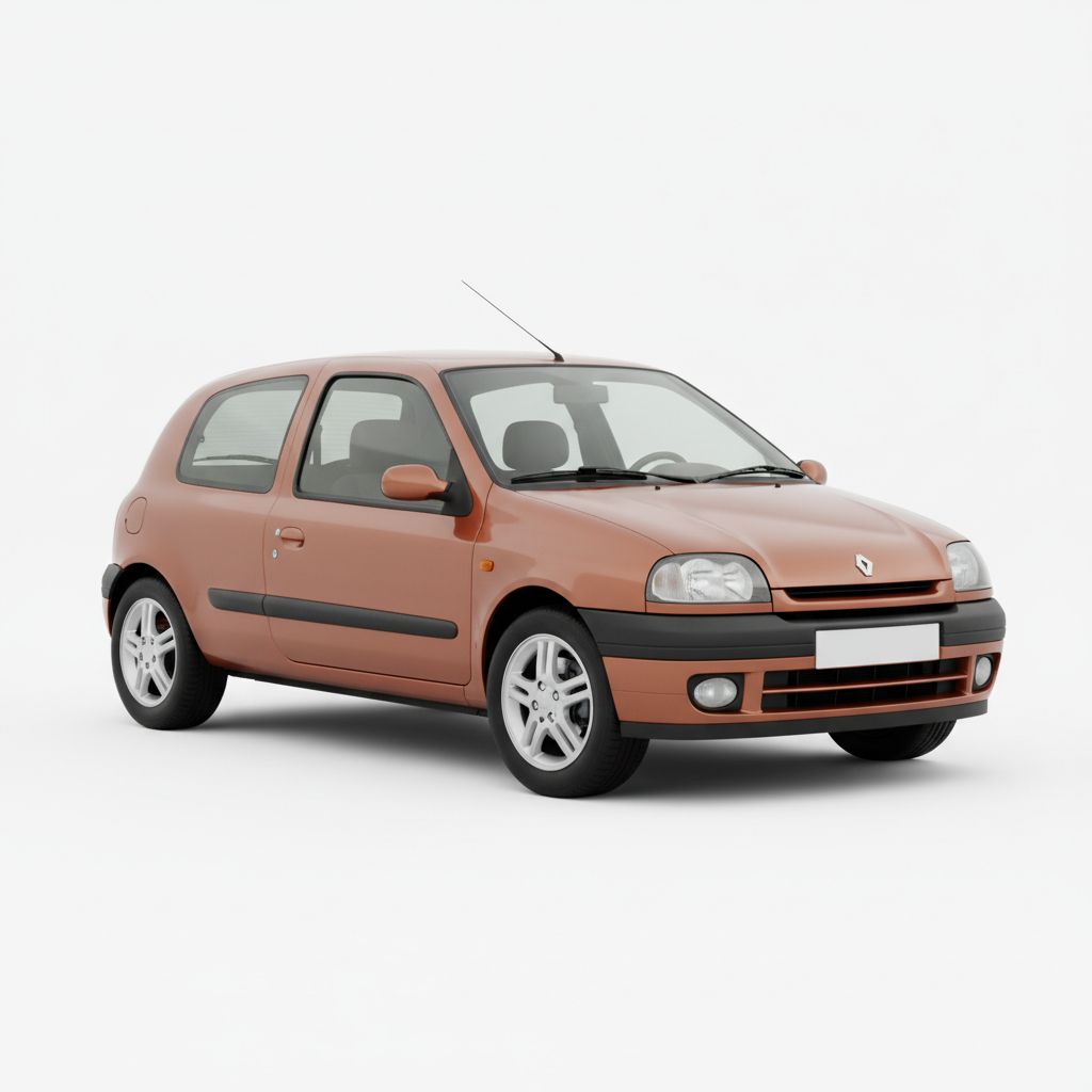 Renault Clio II 1998 — widok boczny