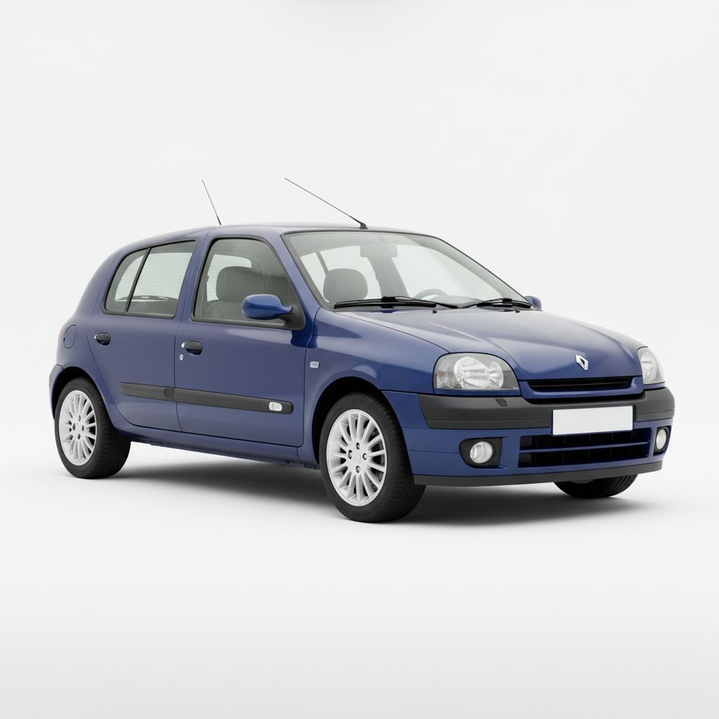 Renault Clio II 1998 — widok boczny