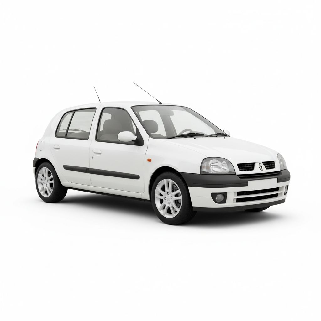 Renault Clio II 1998 — widok boczny