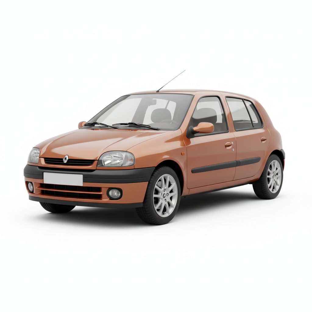Renault Clio II 1998 — widok boczny