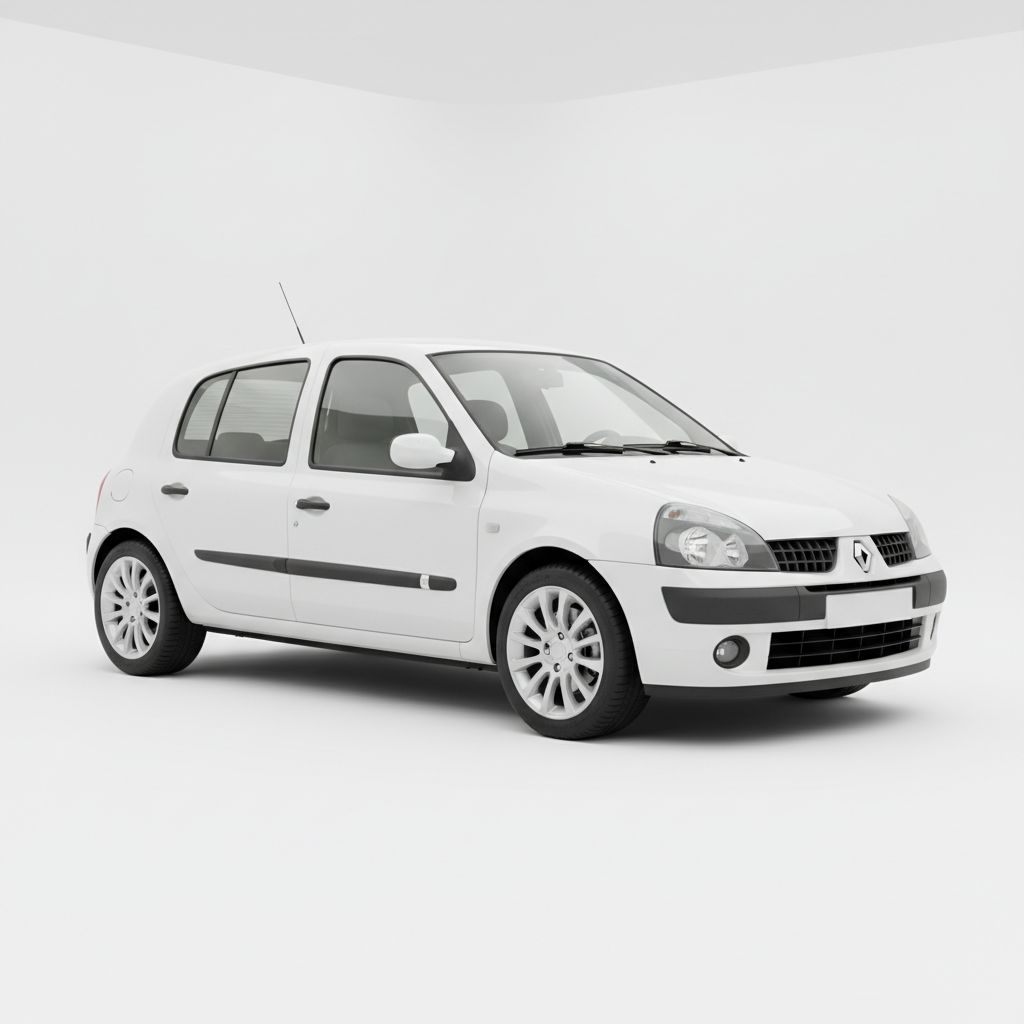 Renault Clio III 2010 — widok boczny