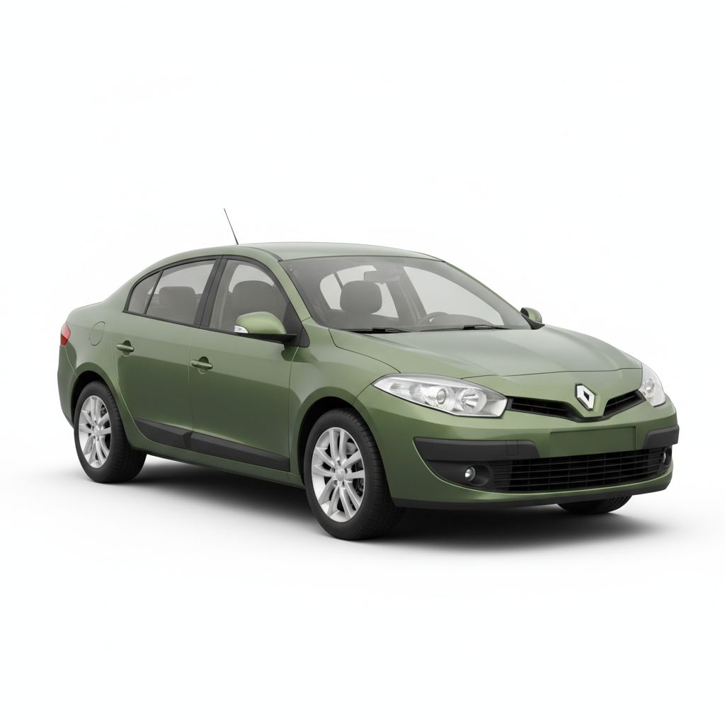 Renault Fluence I 2015 — widok boczny