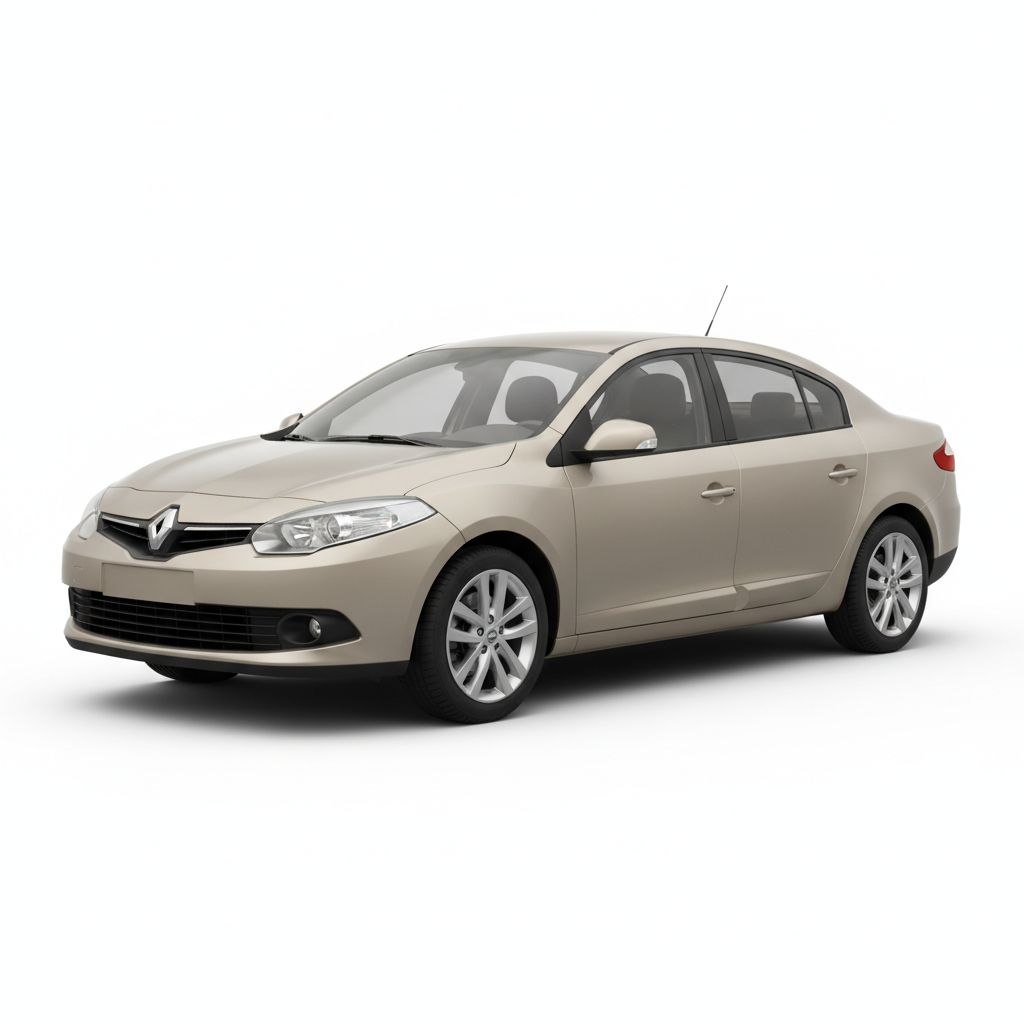 Renault Fluence I 2009 — widok boczny