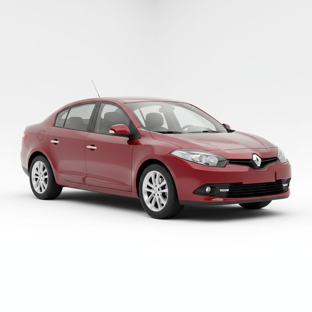 Renault Fluence I 2009 — widok boczny