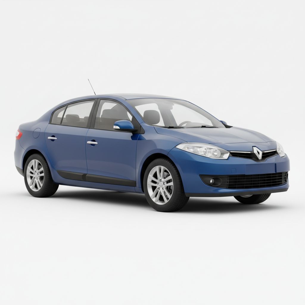 Renault Fluence I 2009 — widok boczny