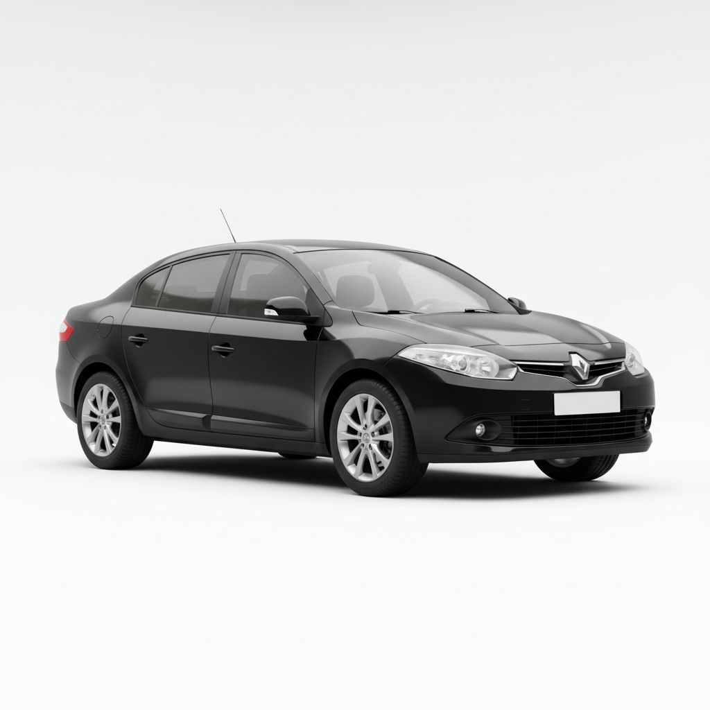 Renault Fluence I 2009 — widok boczny
