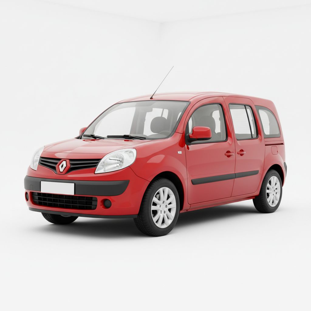 Renault Kangoo II 2008 — widok boczny