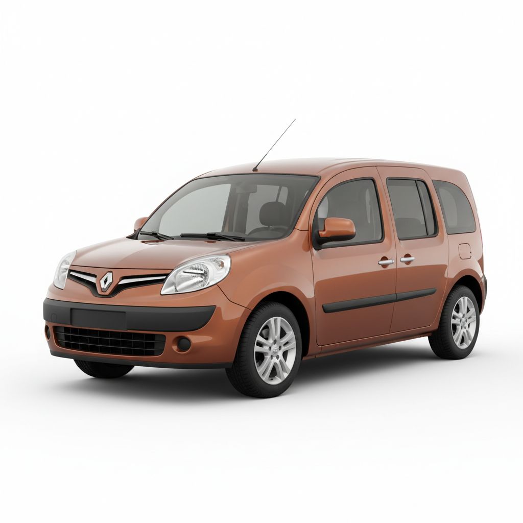 Renault Kangoo II 2008 — widok boczny