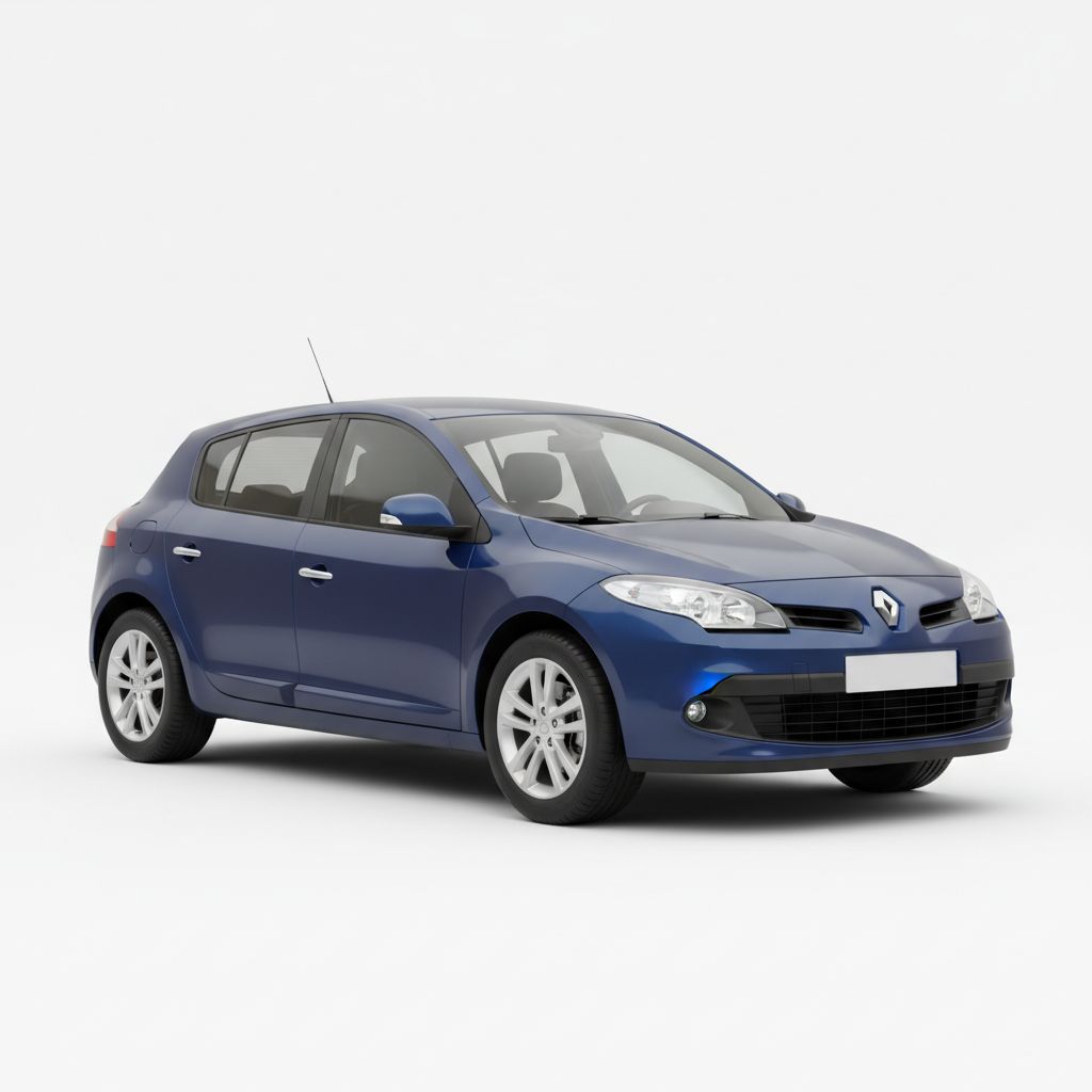 Renault Megane III Mk3 2014 — widok boczny