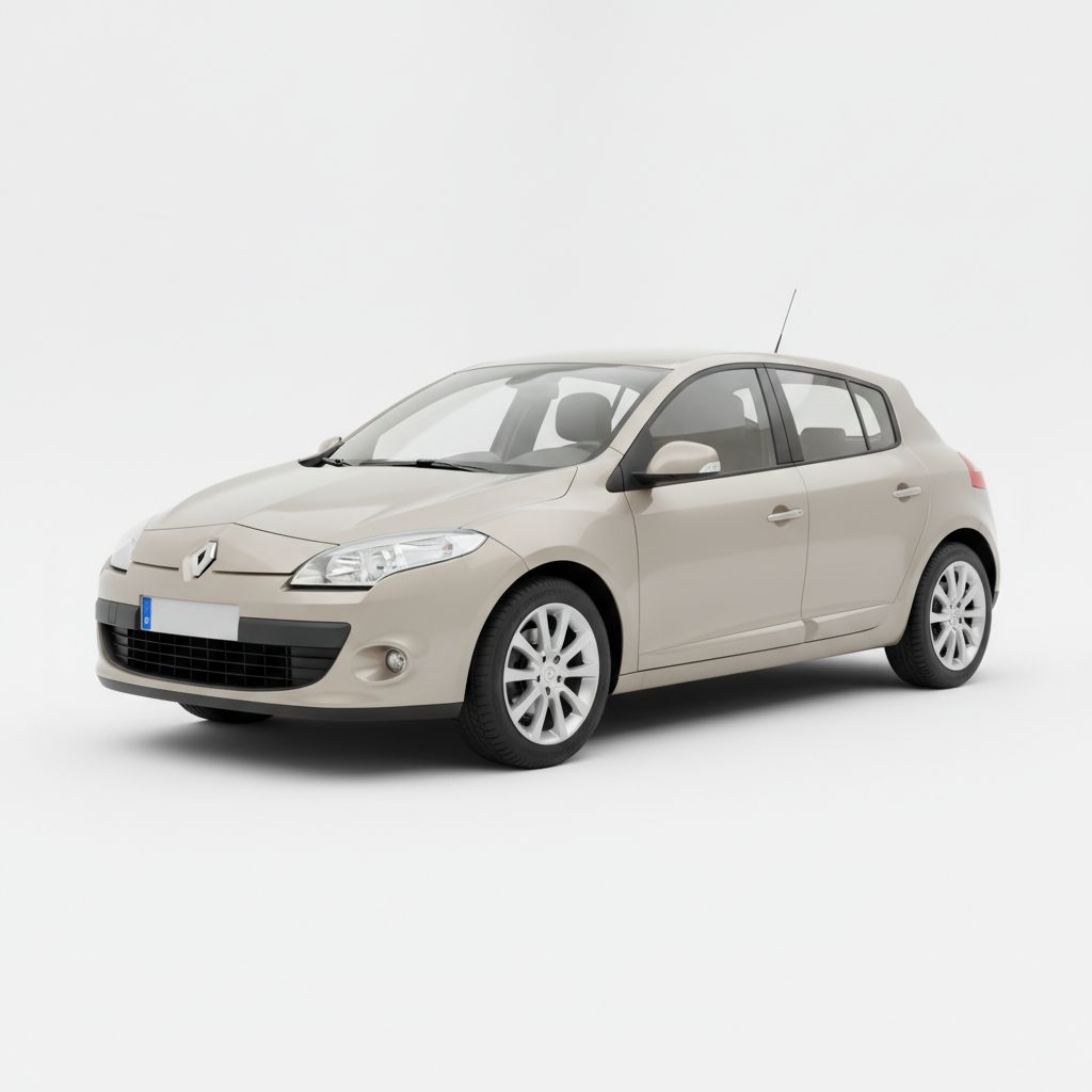Renault Megane III Mk3 2008 — widok boczny
