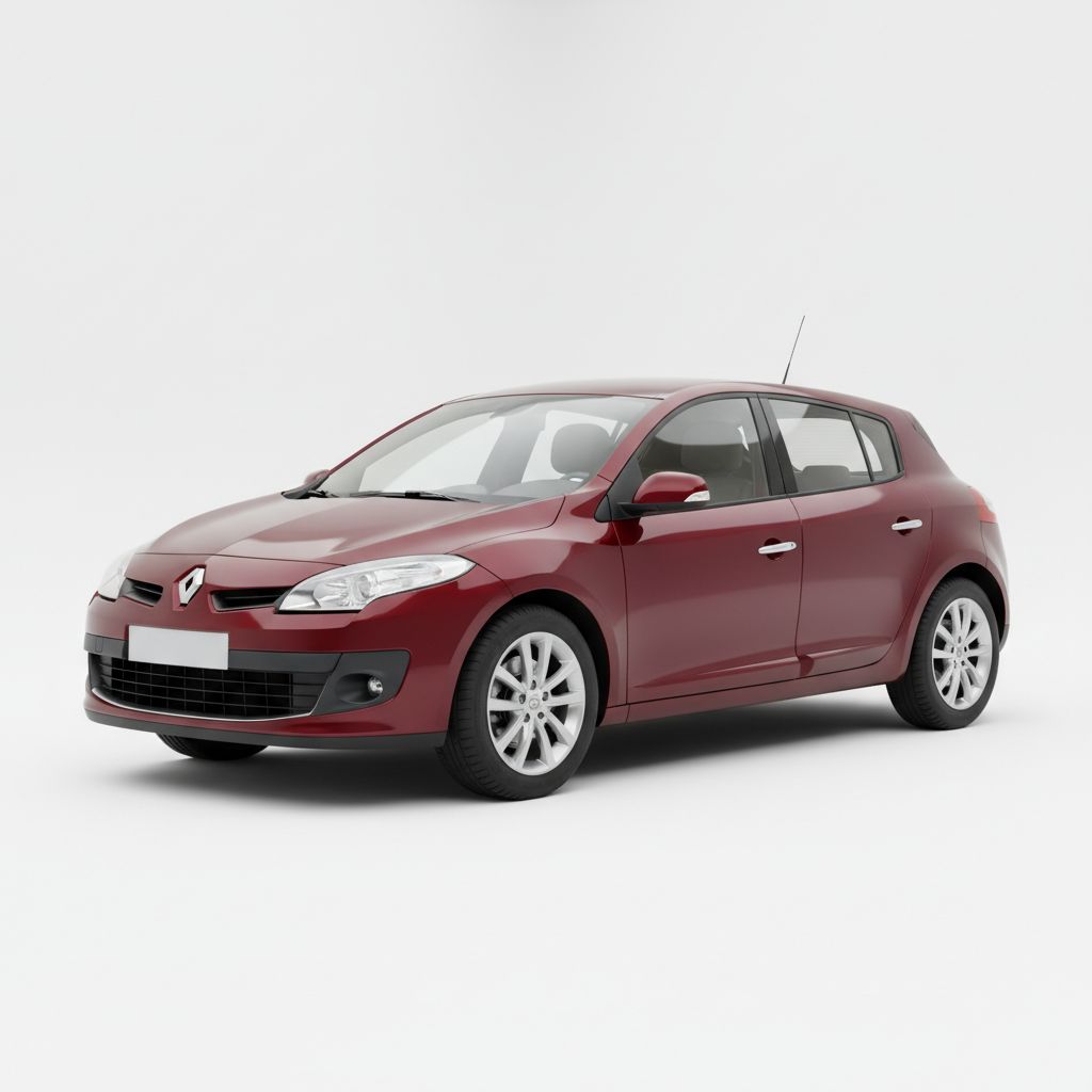 Renault Megane III Mk3 2008 — widok boczny