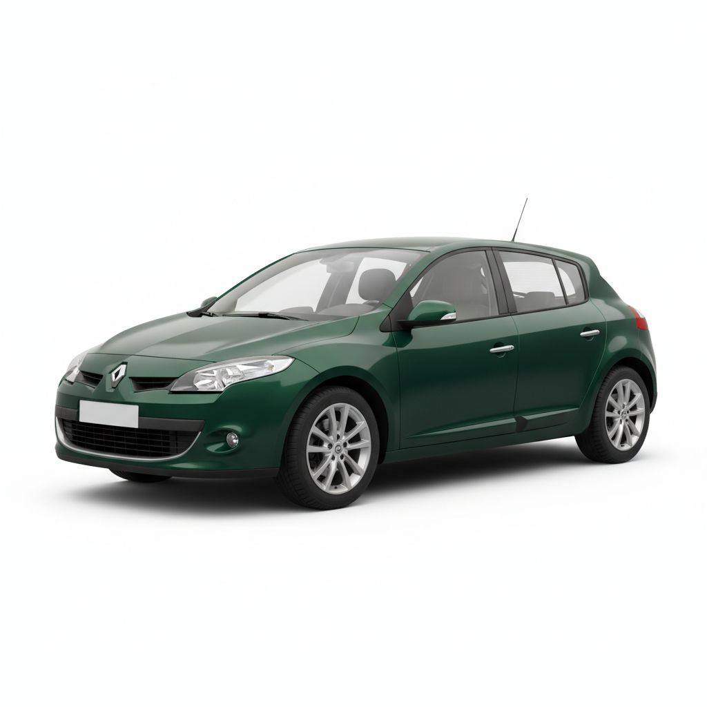 Renault Megane III Mk3 2008 — widok boczny